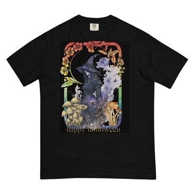 Unisex garment-dyed heavyweight t-shirt