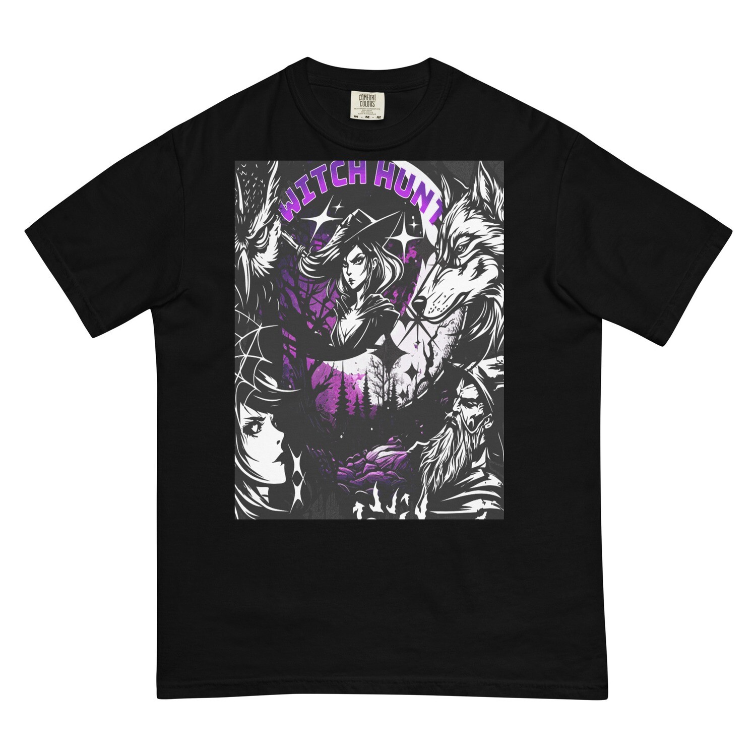 Unisex garment-dyed heavyweight t-shirt