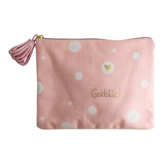 Kosmetiktasche &quot; Goldstück&quot;