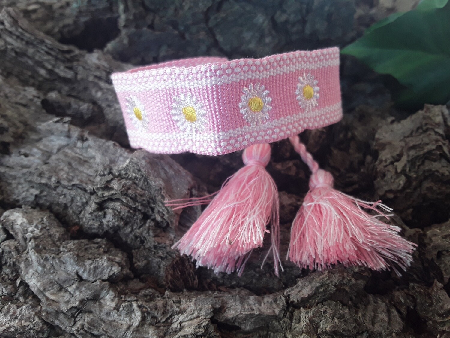 Armband &quot;Gänseblümchen&quot; in verschiedenen Farben