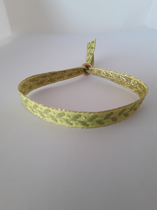 Schmuckarmband im IBIZA-Stil  &quot;Efeu&quot;