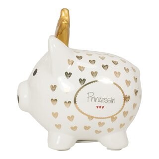 Sparschwein &quot;Prinzessin&quot; mit Krönchen