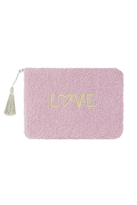 Kosmetiktasche Teddy &quot;Love&quot;
