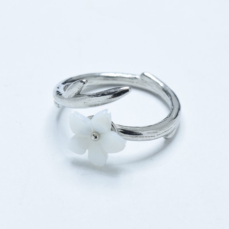 Flower Ring 925