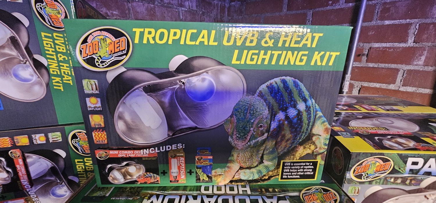 ZooMed Tropical UVB/Heat Lighting Kit