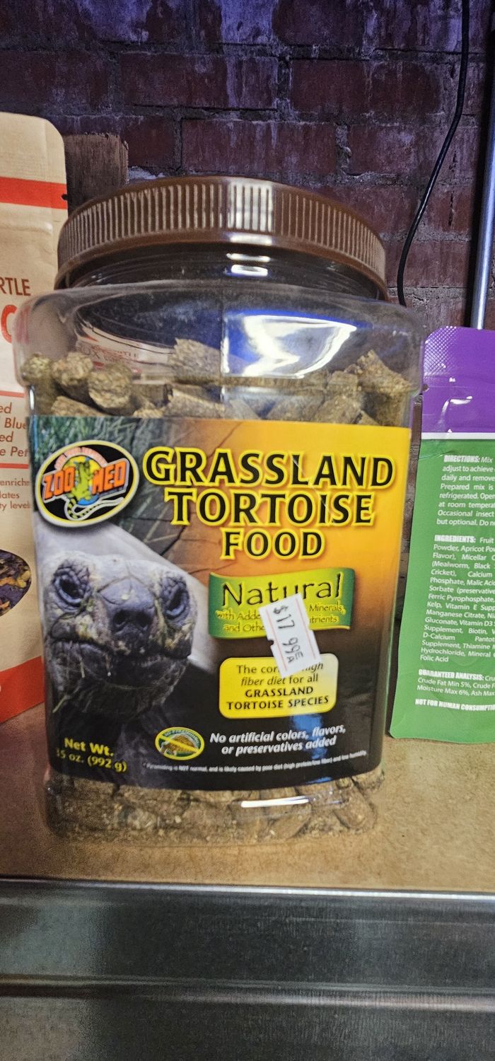 Zoomed grassland Tortoise Food 15 Oz