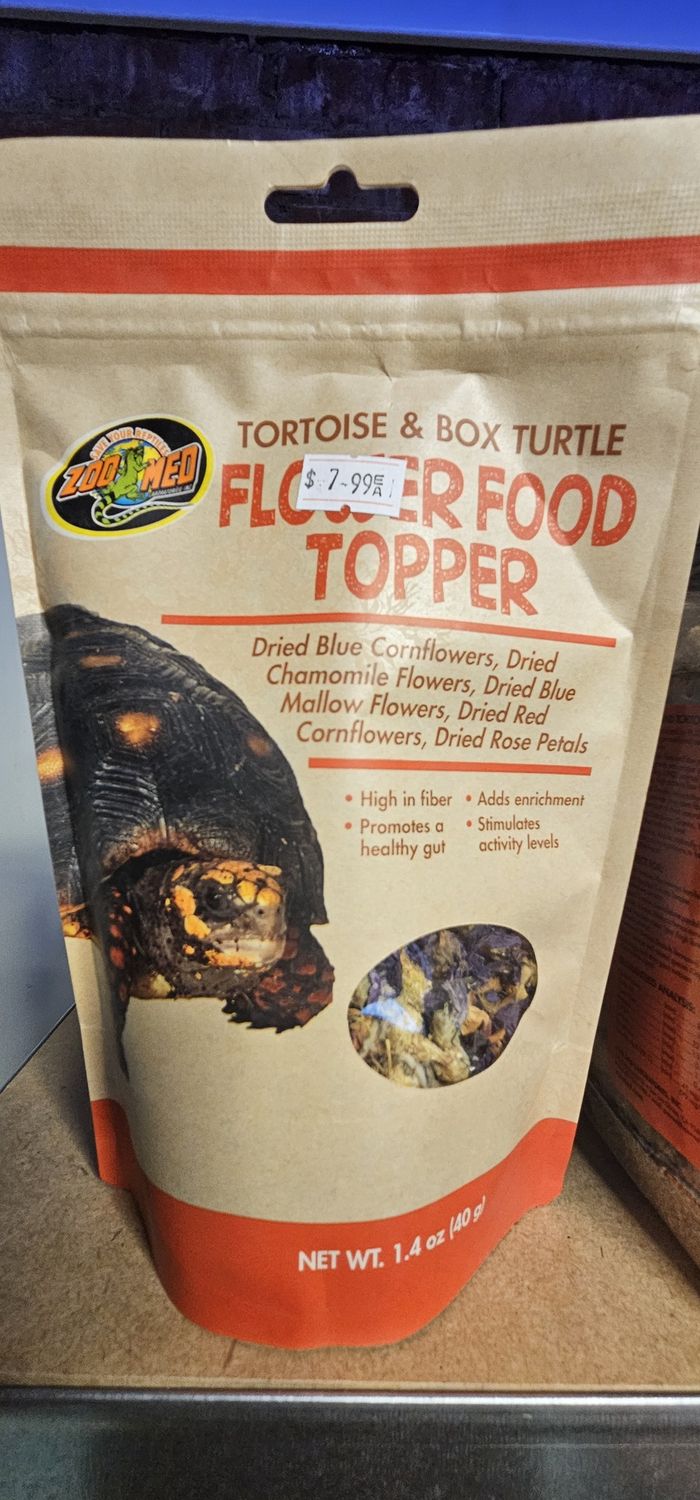 Flower Food Topper Tortoise and Turtle