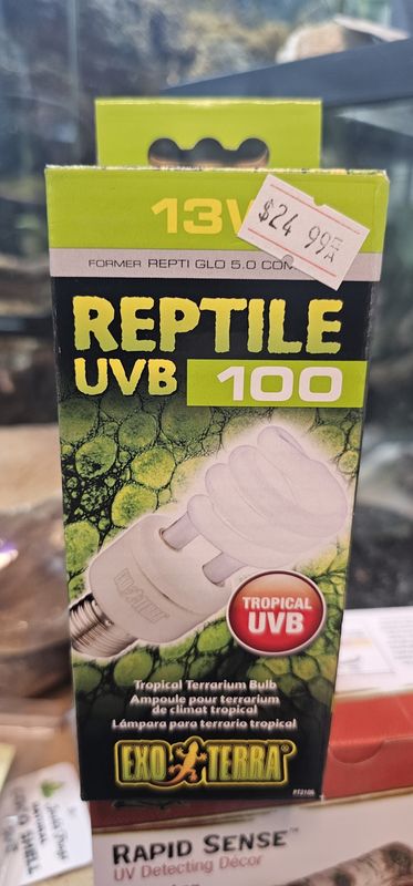 ExoTerra Reptile UVB 100 Bulb