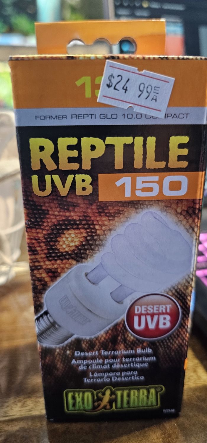 ExoTerra Reptile UVB 150 Bulb