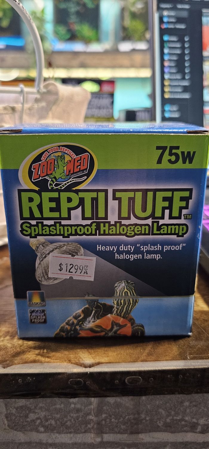 ZooMed Repti Tuff Halogen Lamp 75w