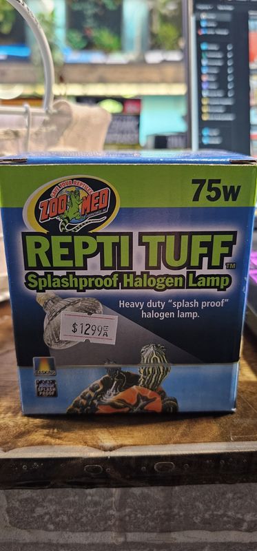 ZooMed Repti Tuff Halogen Lamp 75w
