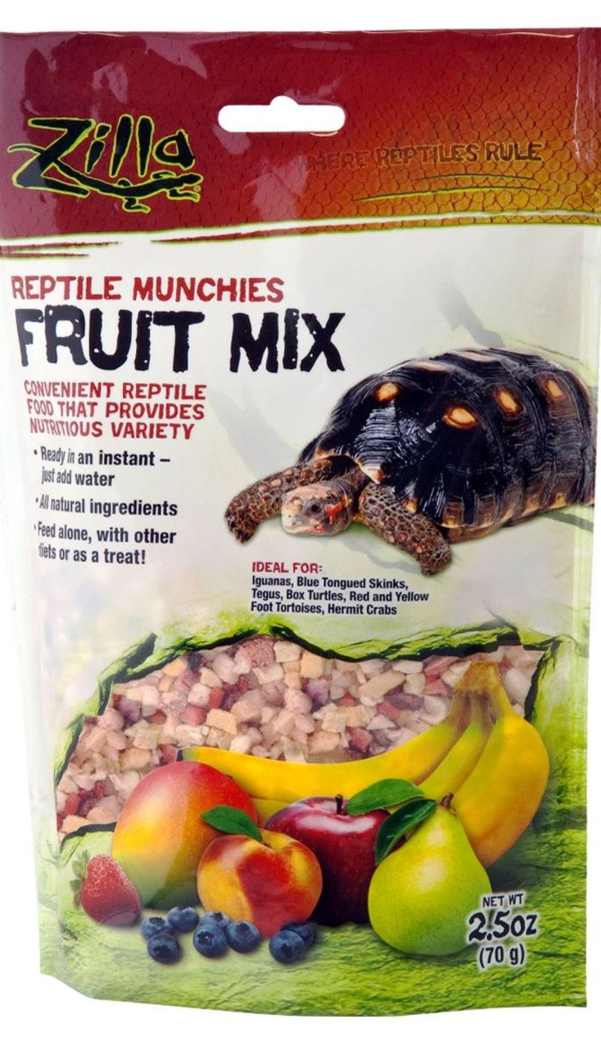 Zilla Reptile Munchies Fruit Mix 2.5 Oz