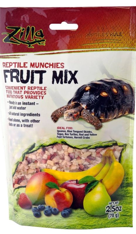 Zilla Reptile Munchies Fruit Mix 2.5 Oz