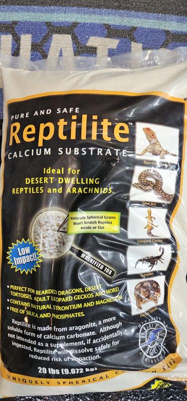 reptilite calcium substrate 20lb