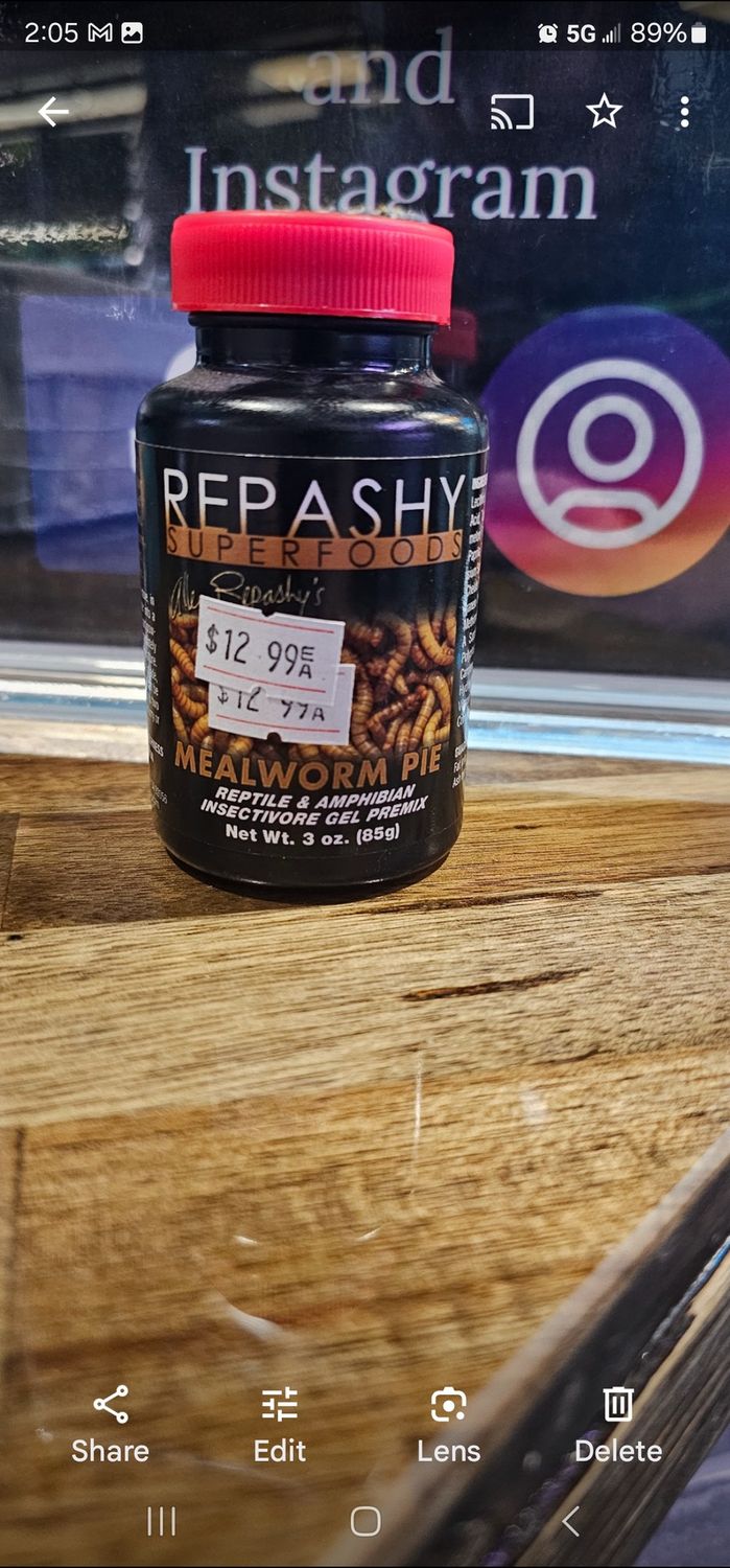 Repashy Mealworm Pie 3oz