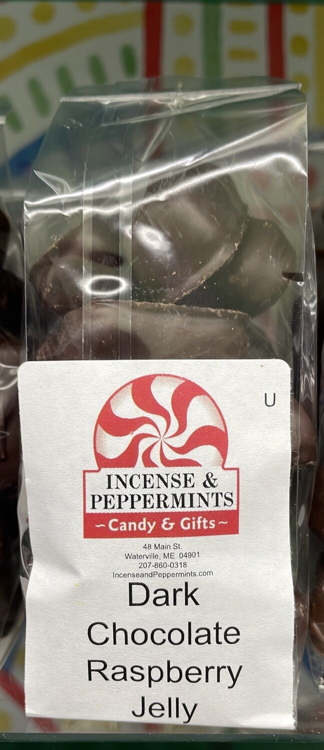 Dark Chocolate Raspberry Jellies - 8 oz
