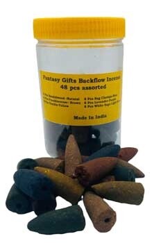 Fantasy Gifts Backflow Incense - Asst