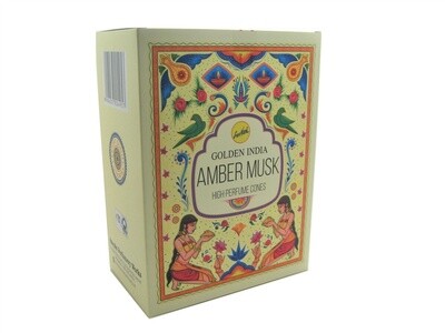 Amber Musk Backflow Cones