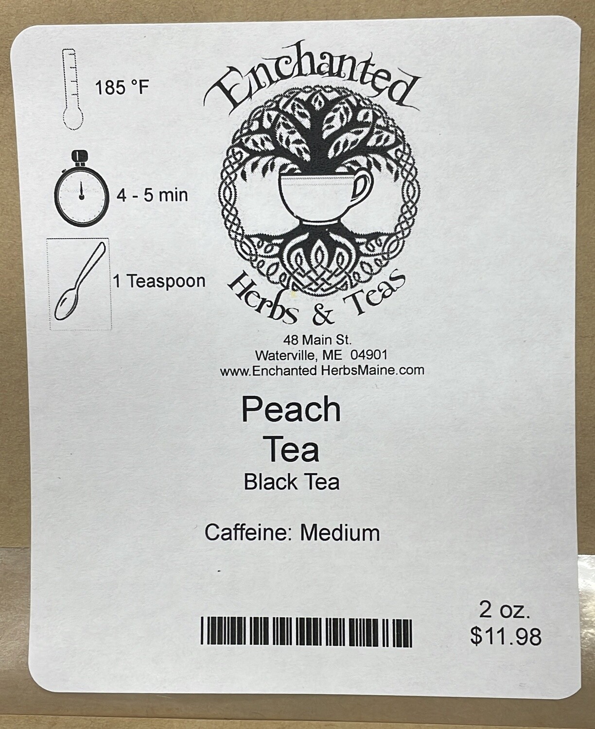 Peach Tea - 2 oz