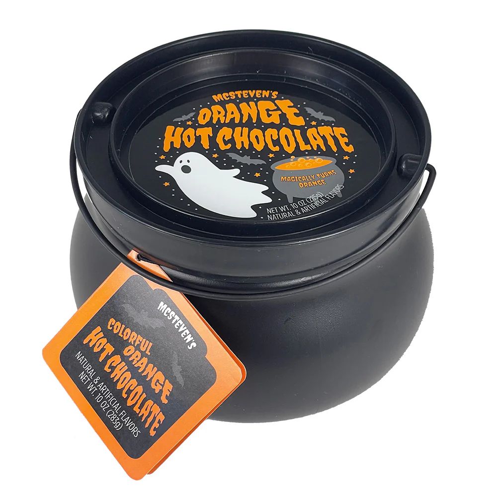 Orange Hot Chocolate Cauldron