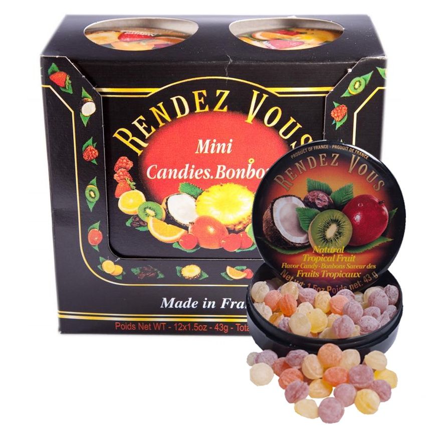 Rendez Vous Candies - Tropical Fruit - 1.5 oz