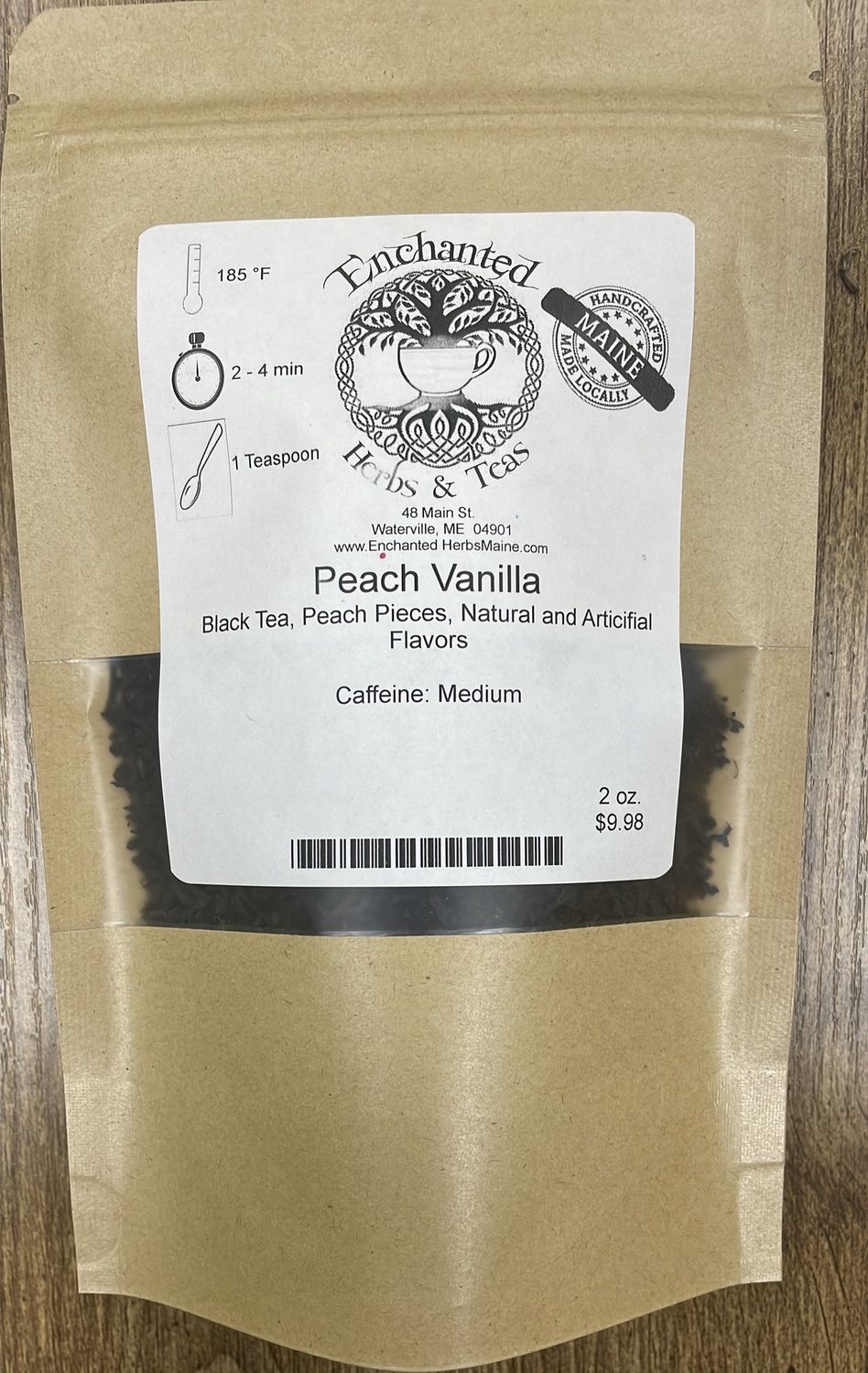 Peach Vanilla Tea - 2oz