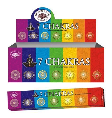 Green Tree 7 Chakra Incense