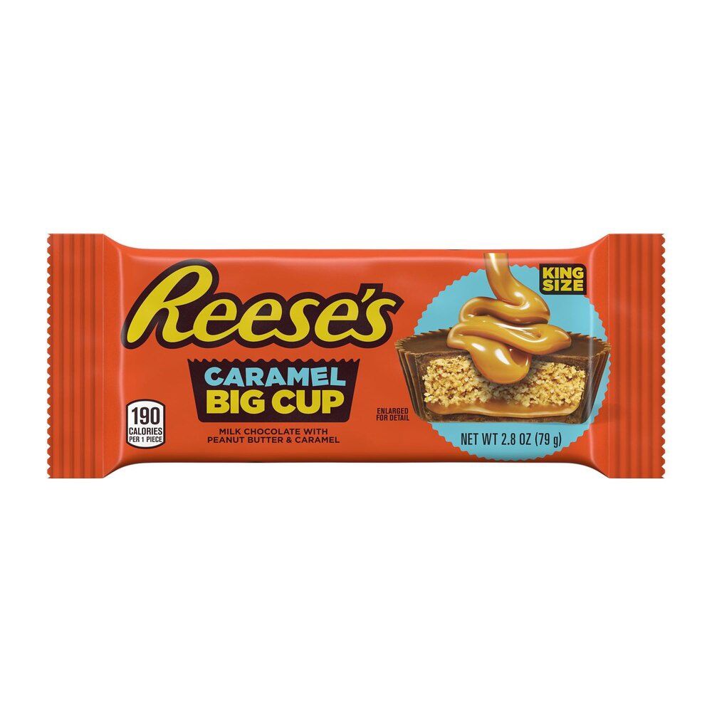 Reese&#39;s Caramel Big Cup - King Size - 2.8 oz