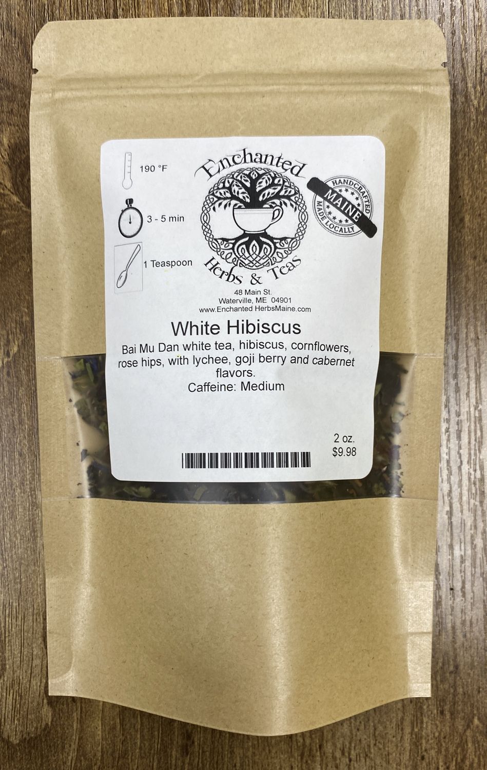 White Hibiscus Tea - 2oz