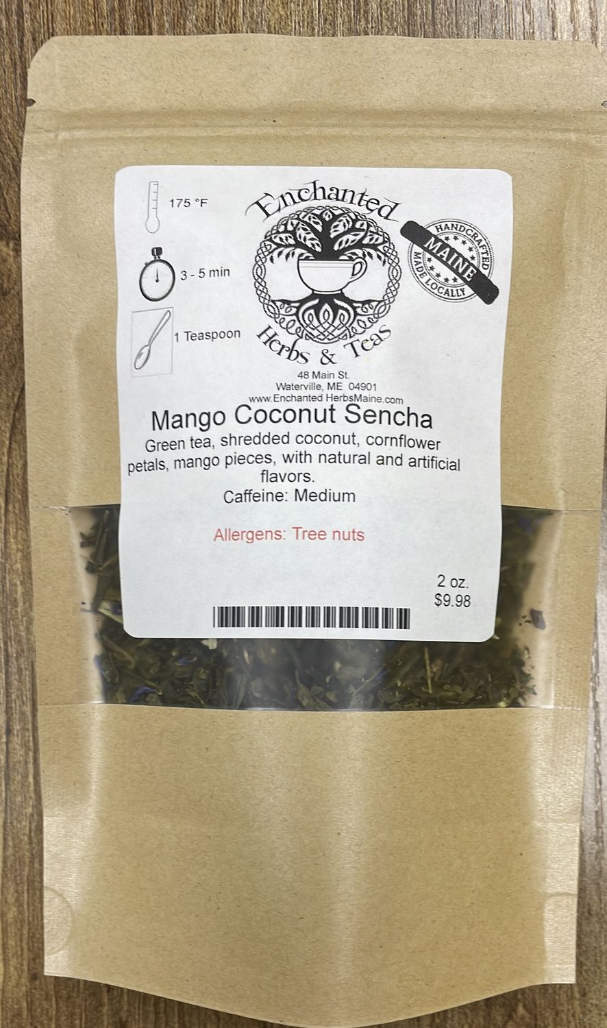 Mango Coconut Sencha Tea - 2oz