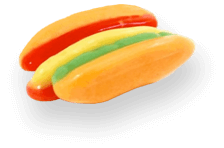 Efrutti Gummi Hot Dog - 0.32 oz