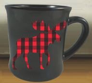 Mug - Plaid Moose