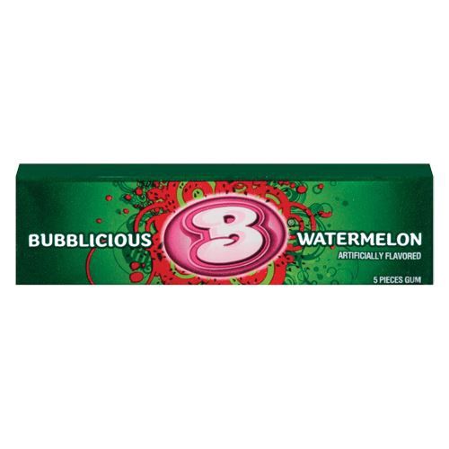 Bubblicious - Watermelon - 5 pc