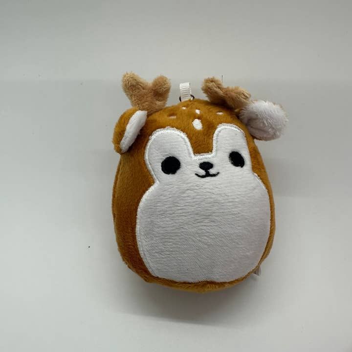 Plush Reindeer Keychain
