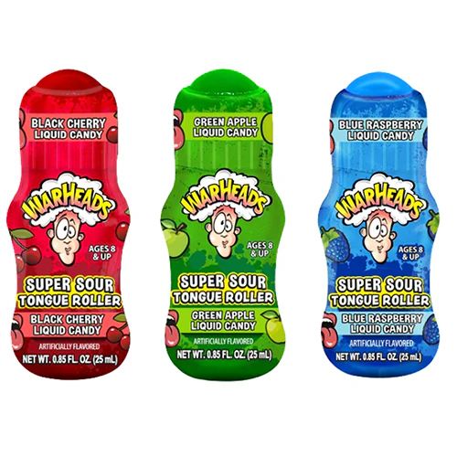 Warhead Super Sour Tongue Roller - 0.85 oz