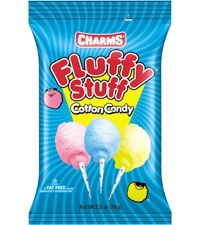 Charms Fluffy Stuff Cotton Candy - 1 oz bag