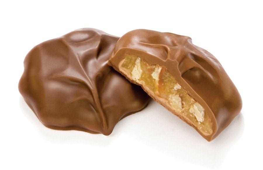 Almond Caramel Patties (Sugar Free) - Milk Chocolate