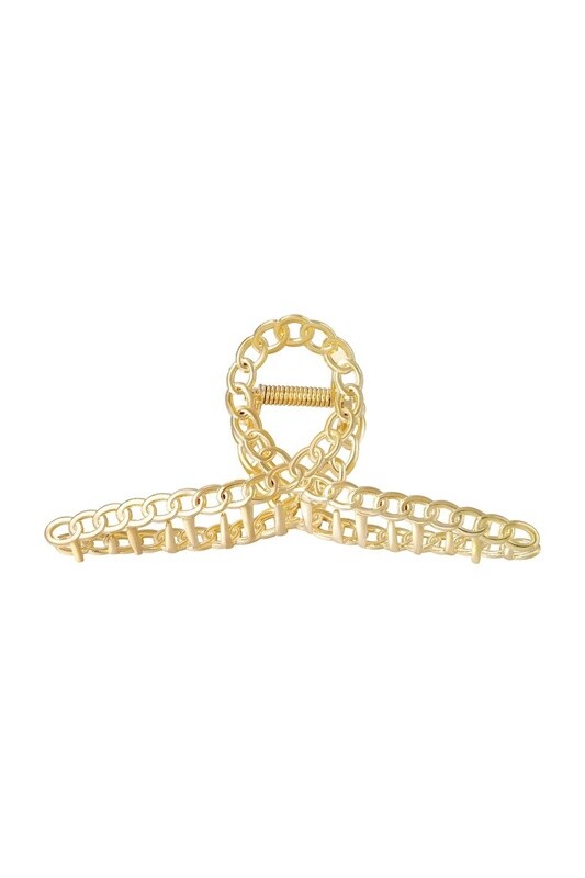 Haarclip Wave Goud