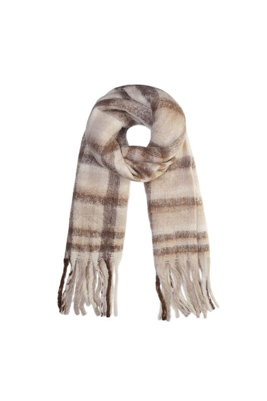 Sjaal Happy beige