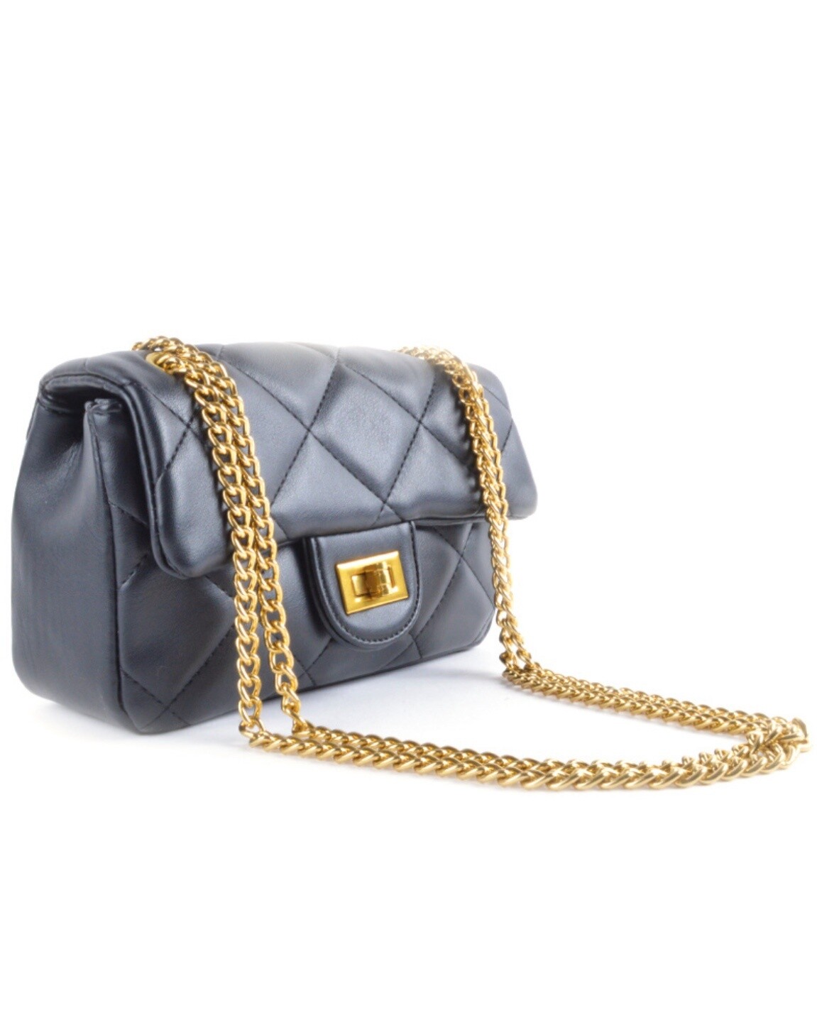 Tas Classic zwart kunstleer