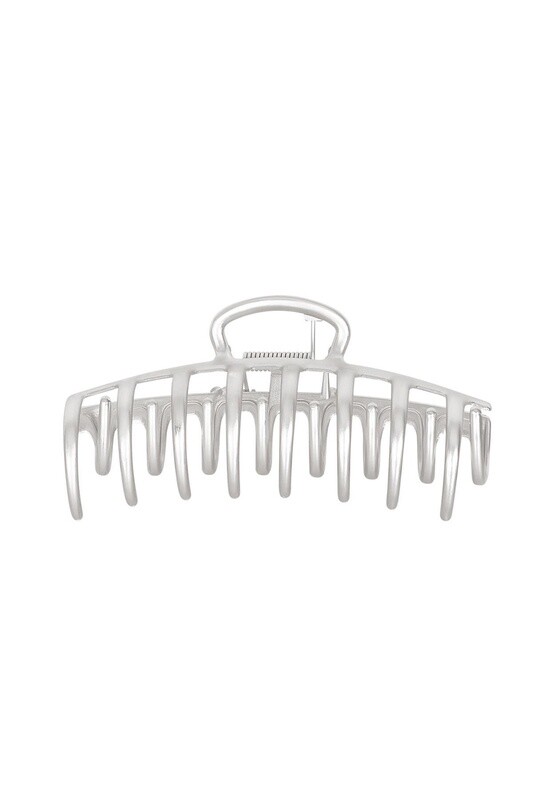 Haarklem Basic metaal zilver
