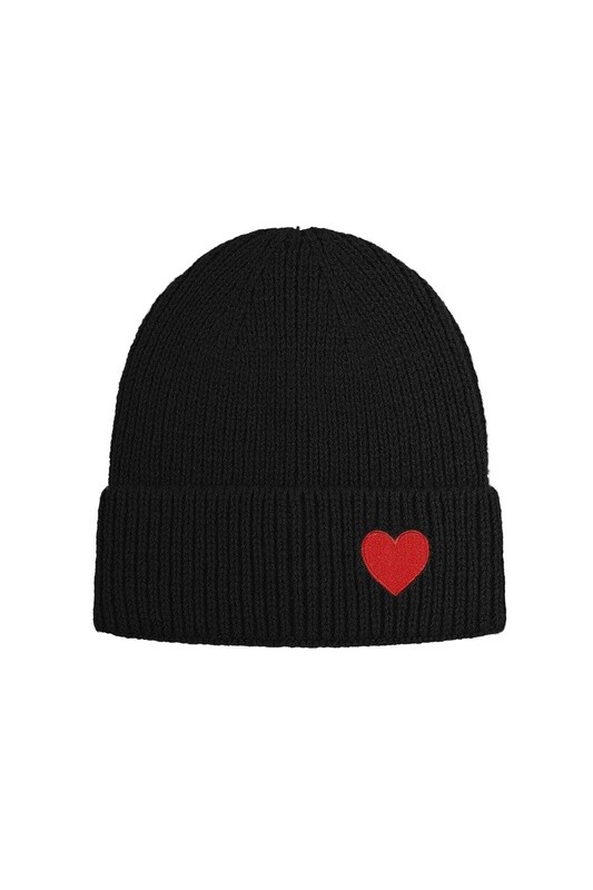 Muts met hart zwart