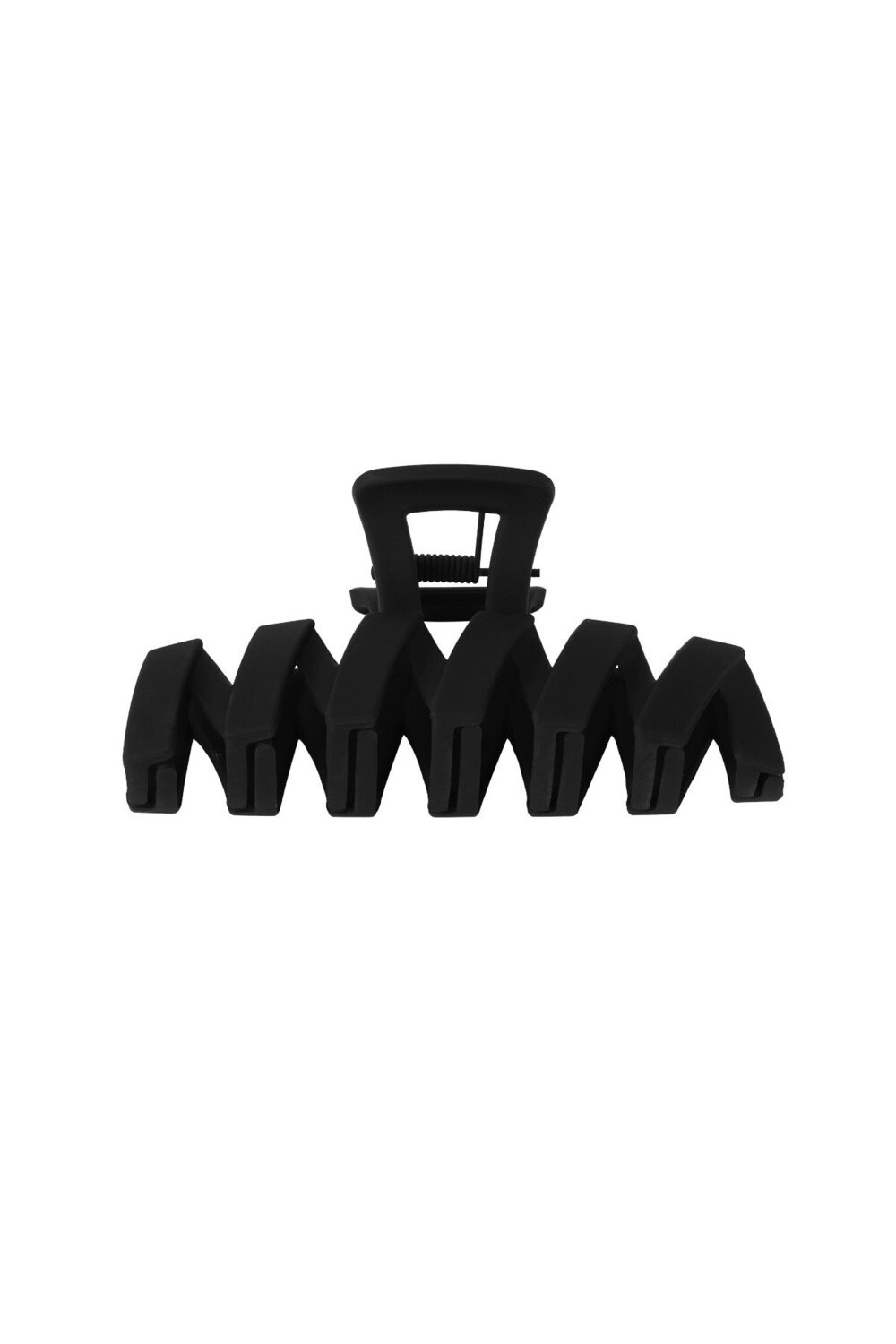 Haarklip Zigzag zwart