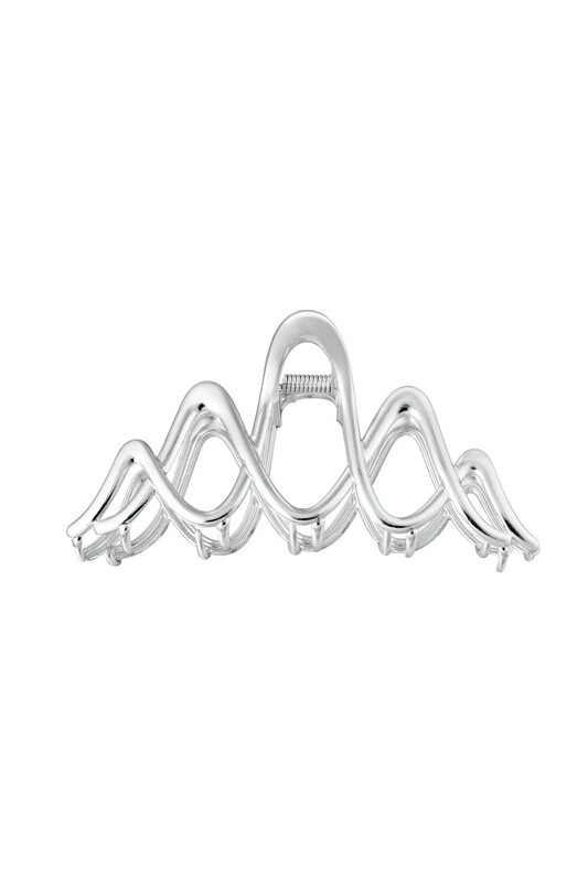 Haarklip sierlijk zilver