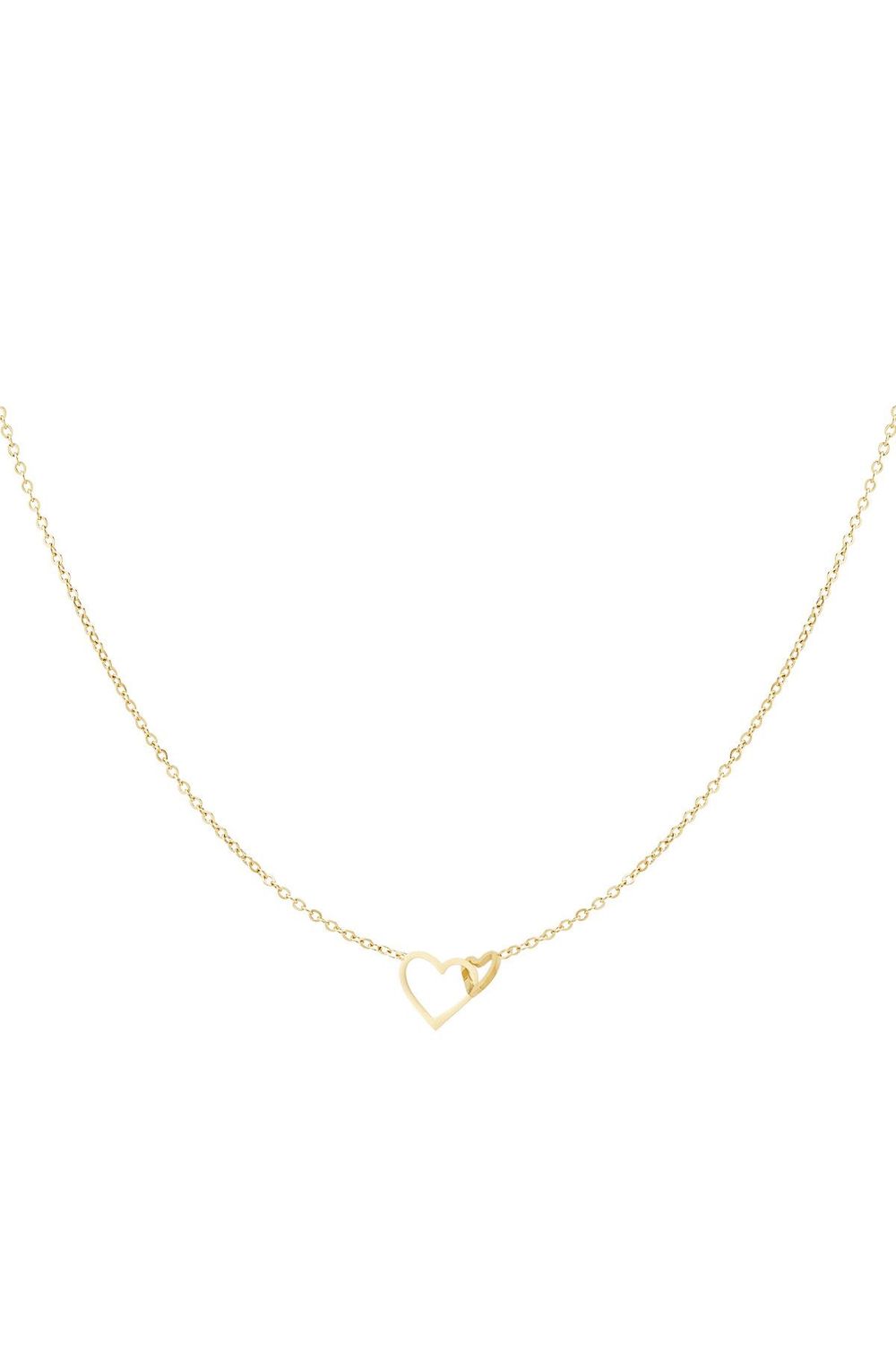 Ketting eternal love goud