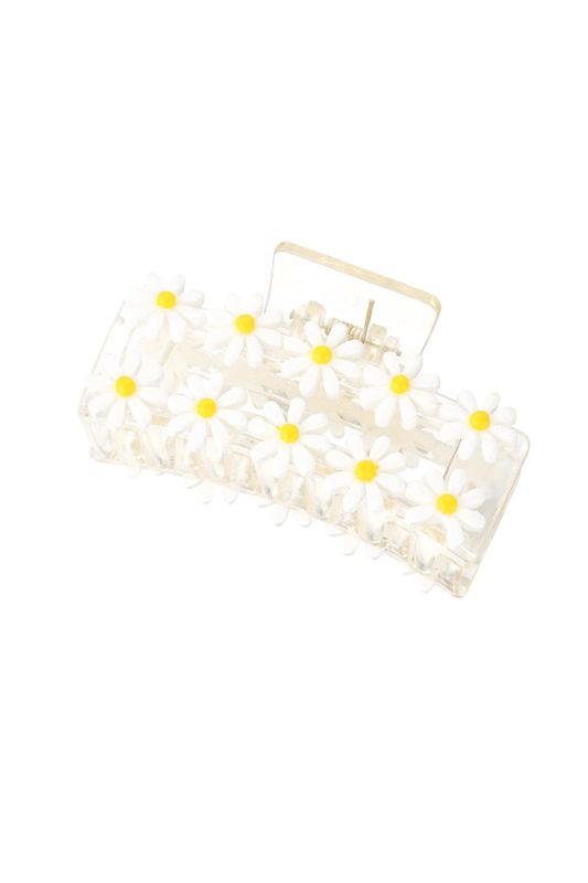 Haarclip met bloemen
