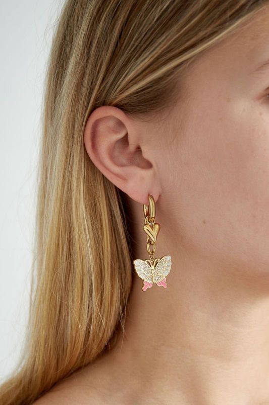 Oorbel butterfly babe
