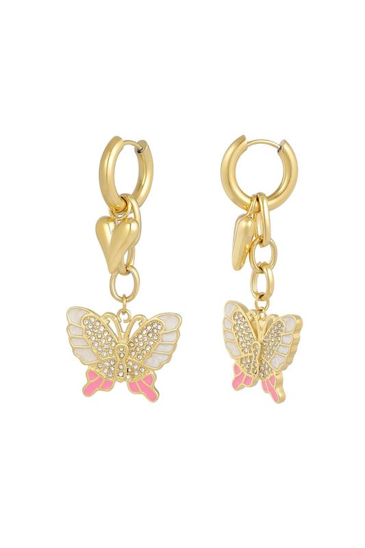 Oorbel butterfly babe