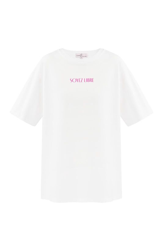 T-shirt soyez libre wit S