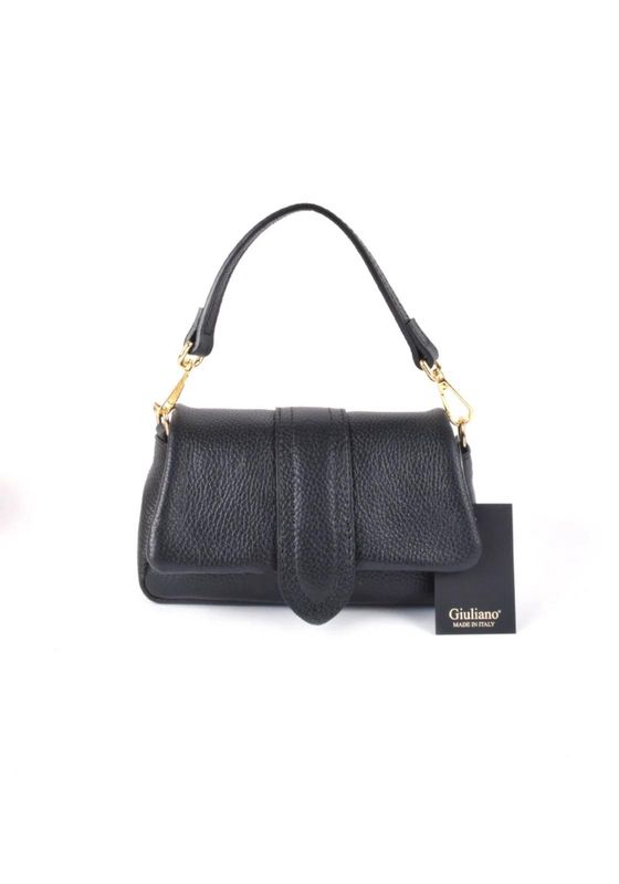 Tas new jack zwart leer